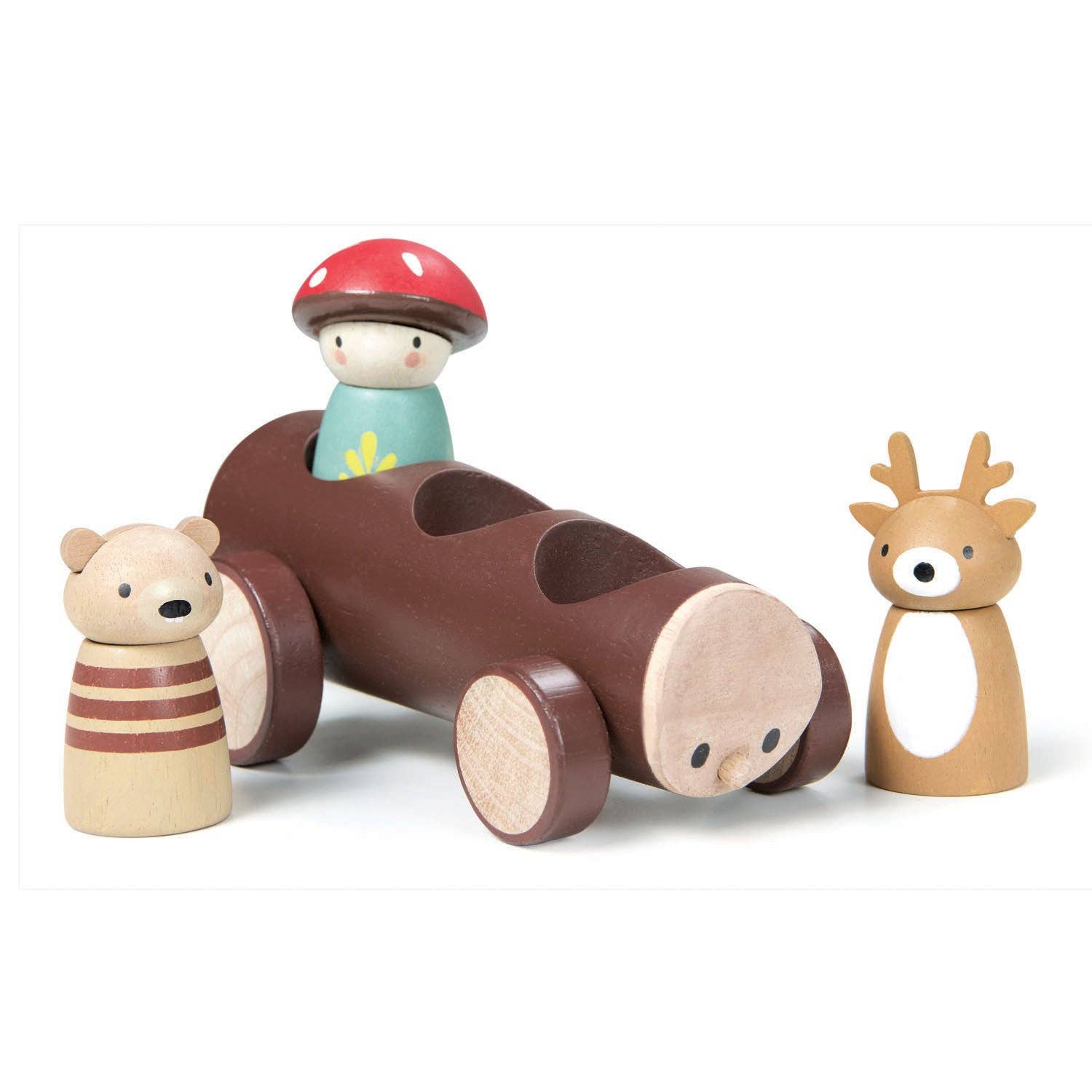 LondonTreeHouses™ – Wooden Taxi Toy for Kids