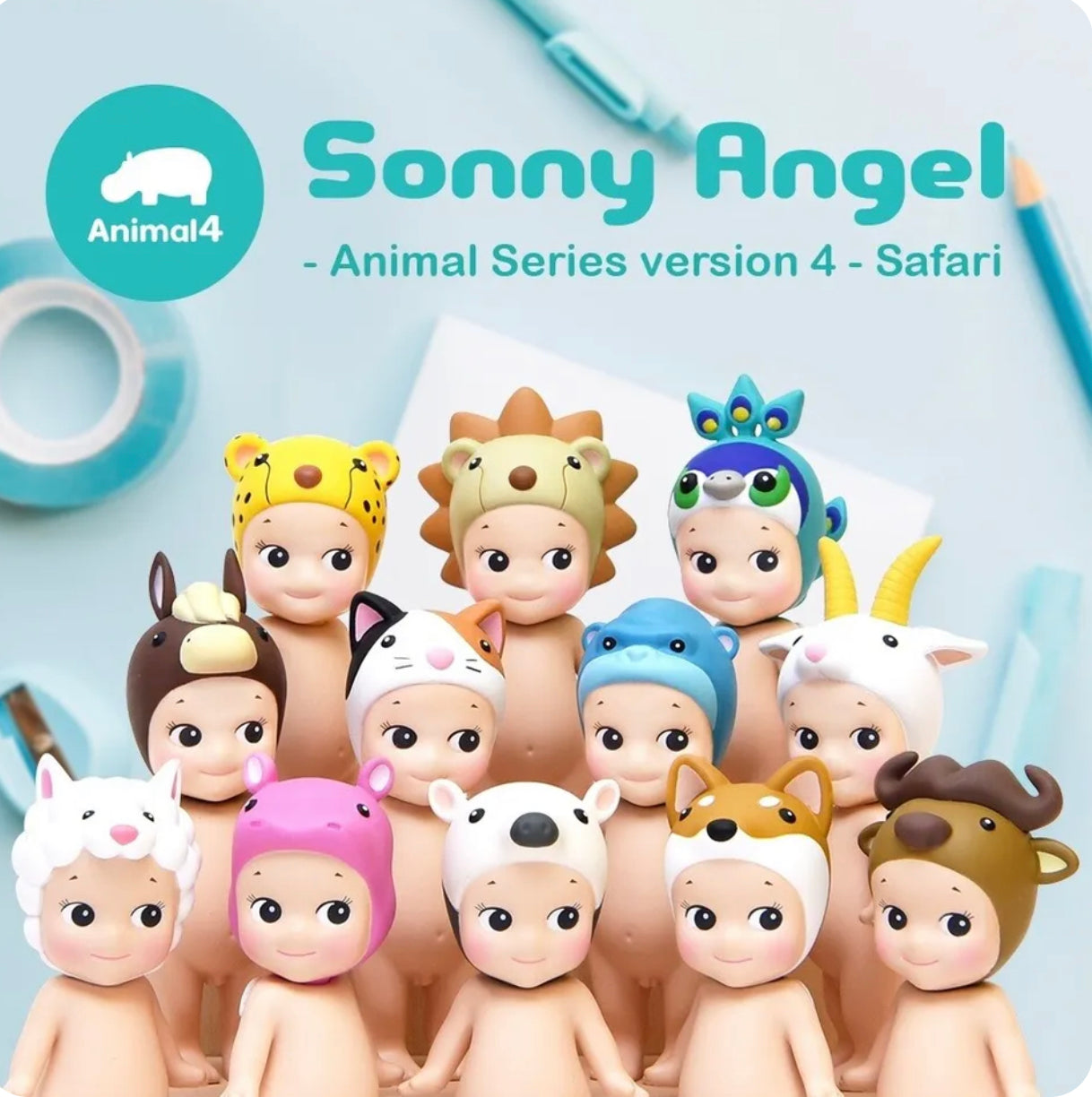 Sonny Angel Animal Series 4 Safari – LondonTreeHouses™